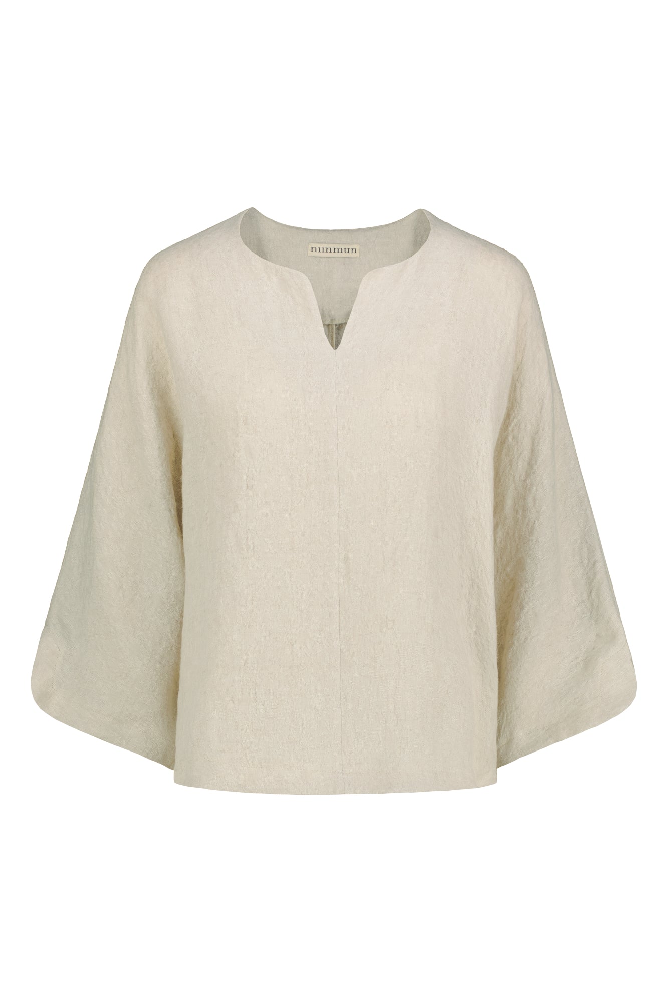 Lappo Linen-Wool Shirt Sand