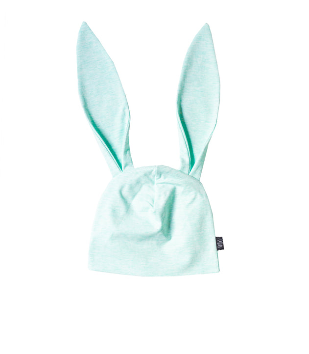 Kids' Bunny Beanie Mint Green