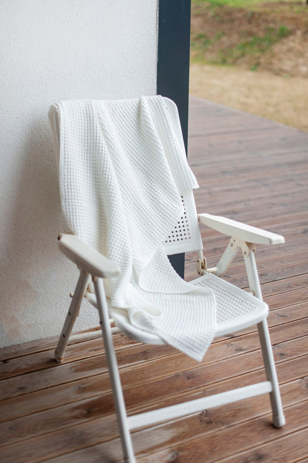 Waffle Linen Towel Set