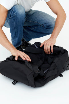 Maverick Foldable Trolley Bag Black Vandra