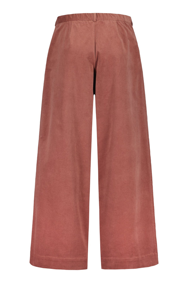 Nagu Velvet Trousers Boat Red