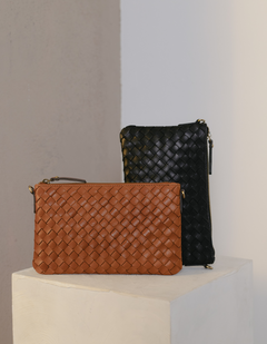 Lexi Tas Woven Black