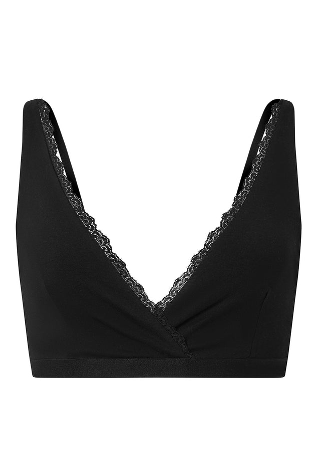 Margot Lace Bralette Black