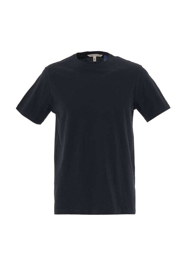 Heren Ronde hals T-shirt Zwart