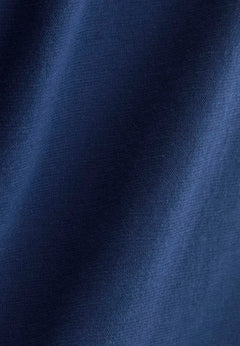 Heren Ronde hals T-shirt Marineblauw