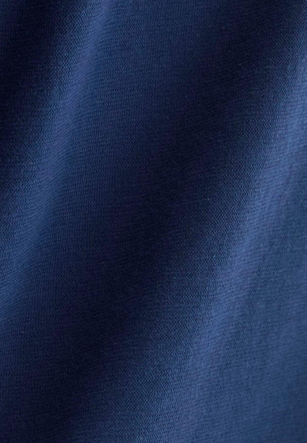 Heren Ronde hals T-shirt Marineblauw