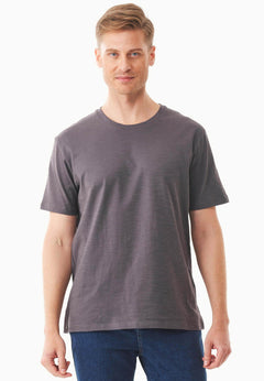 Men's Basic Round Neck T-Shirt Asphalt