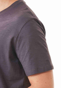 Heren Ronde hals T-shirt Asphalt
