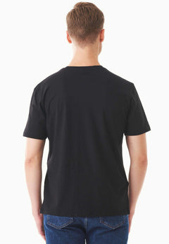 Heren Ronde hals T-shirt Zwart