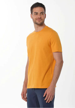 Men's Basic Round Neck T-Shirt Mango