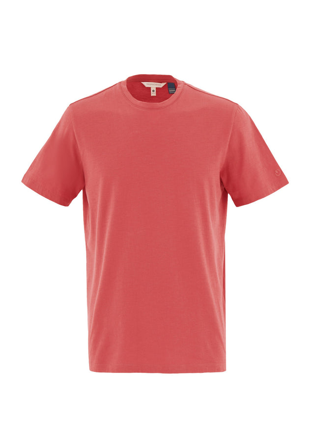 Heren Basic Ronde hals T-shirt Radiant Red
