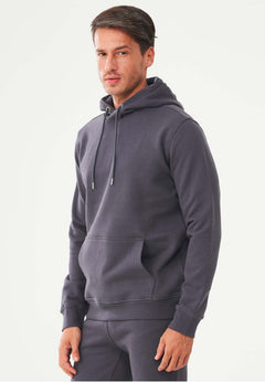 Heren Hoodie Asfalt