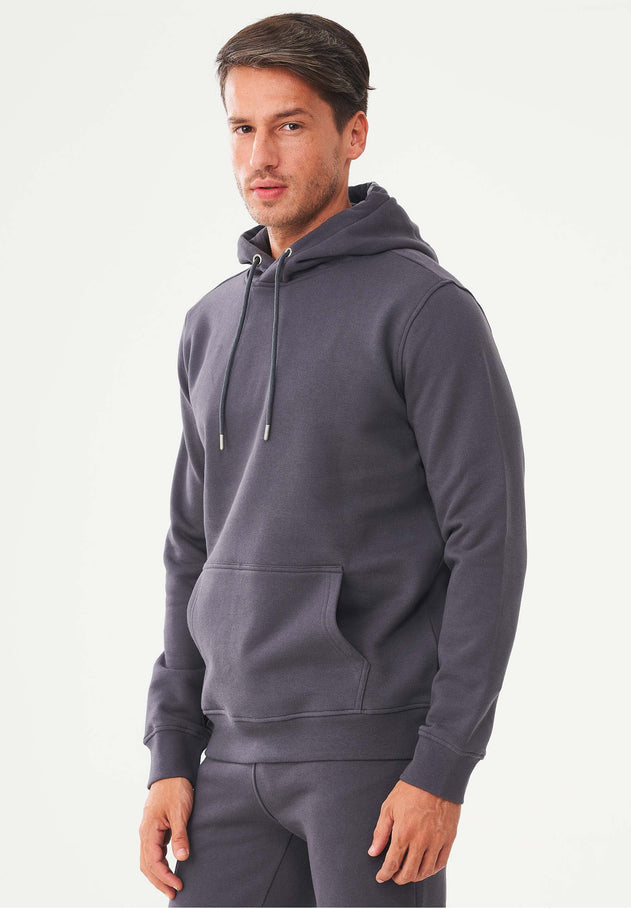 Heren Hoodie Asfalt