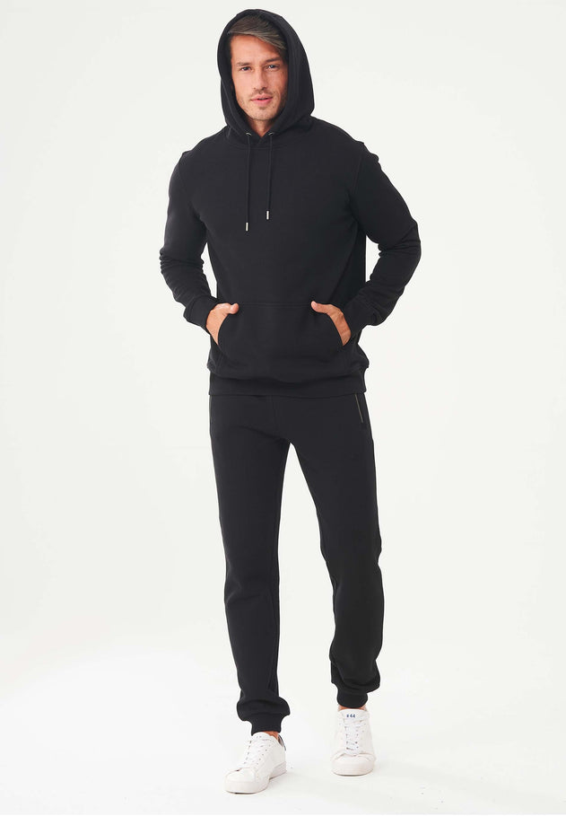 Heren Hoodie Zwart