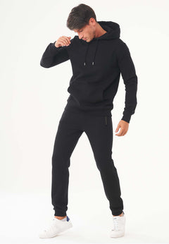 Heren Hoodie Zwart