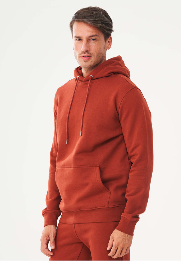 Heren Hoodie Gemberbruin