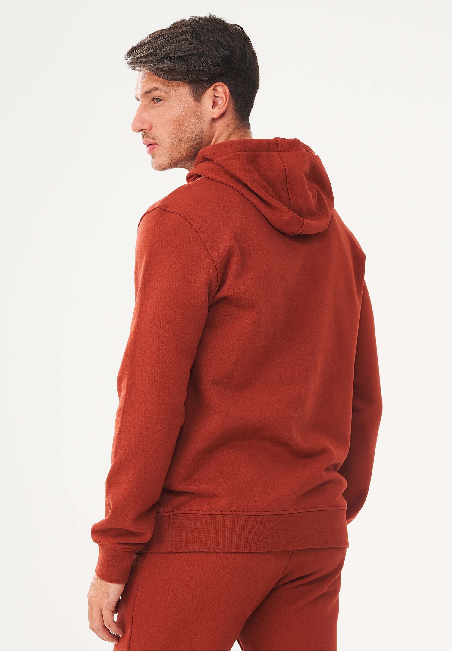Heren Hoodie Gemberbruin