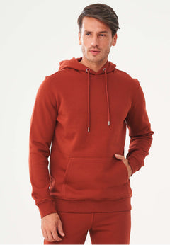 Heren Hoodie Gemberbruin