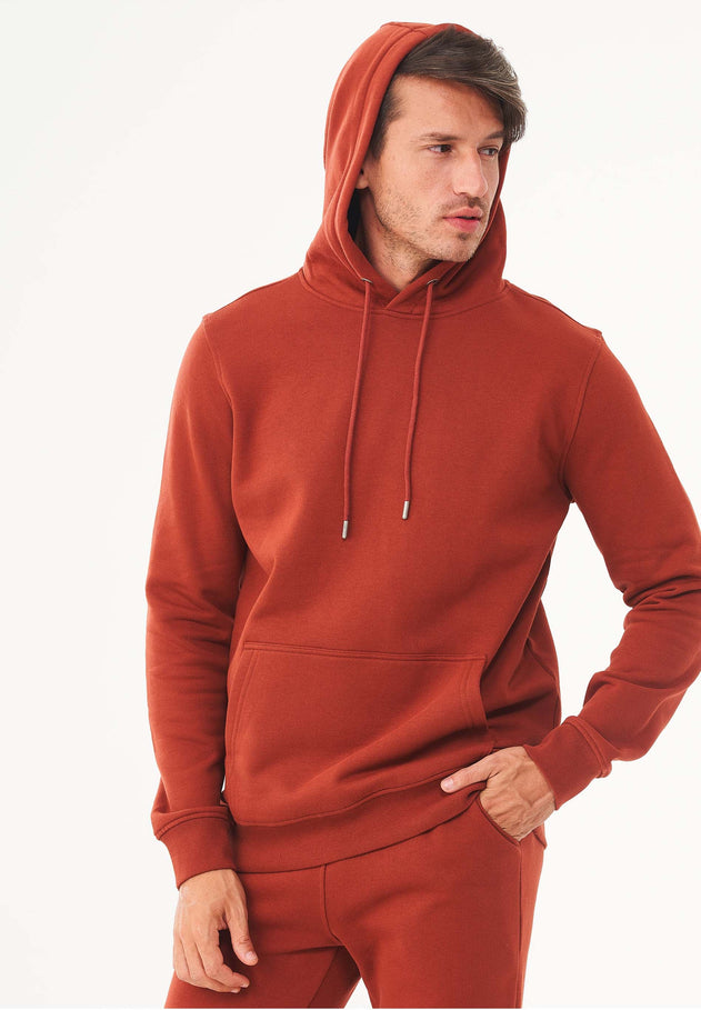 Heren Hoodie Gemberbruin
