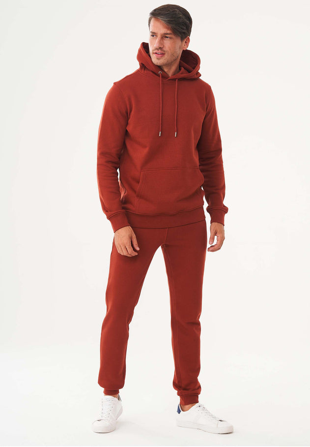 Heren Hoodie Gemberbruin
