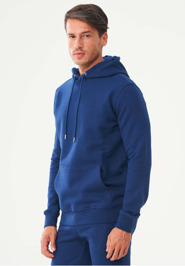 Heren Hoodie Marineblauw