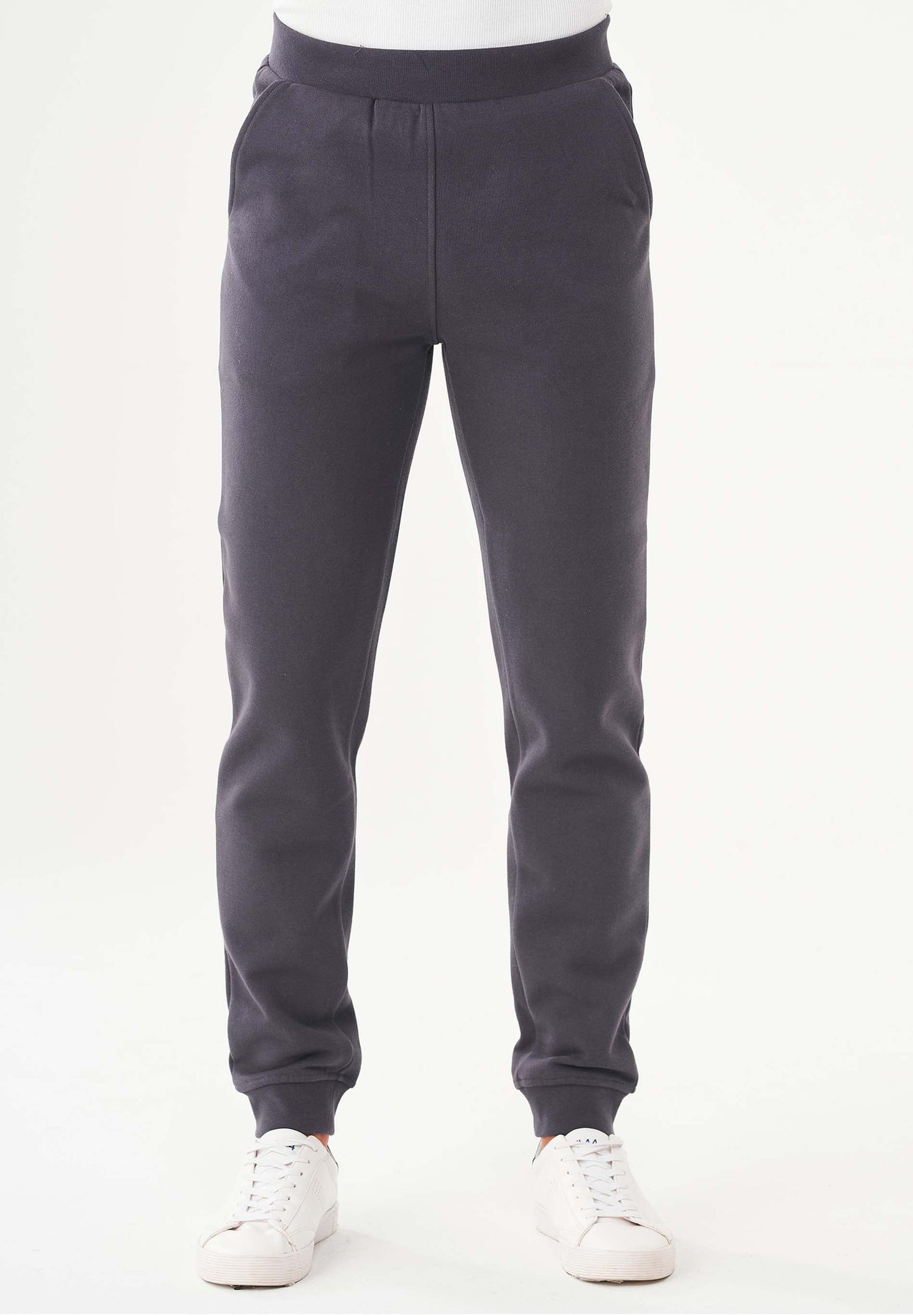 Heren Fleece Joggingbroek Asphalt