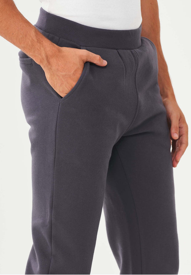 Heren Fleece Joggingbroek Asphalt