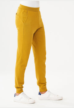 Heren Fleece Joggingbroek Tobacco