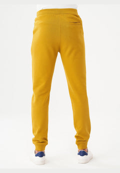 Heren Fleece Joggingbroek Tobacco