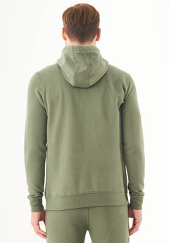 Heren Basic Soft Touch Hoodie Middenolijf