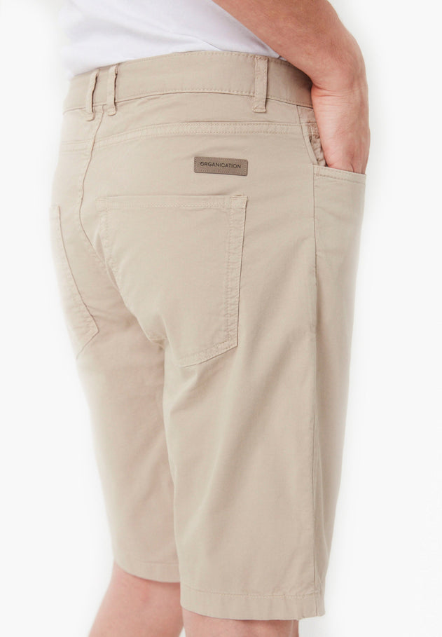 Heren Regular fit Short Feather Beige