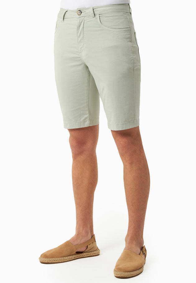 Heren Regular fit Short Green Moss