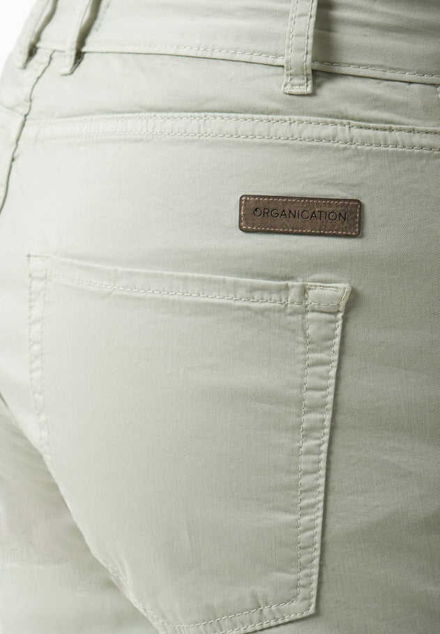 Heren Regular fit Short Green Moss