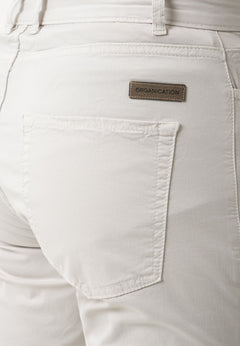 Heren Regular fit Biokatoen Short Lichtgrijs