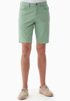Men's Regular Fit Organic Cotton Shorts Matcha Green