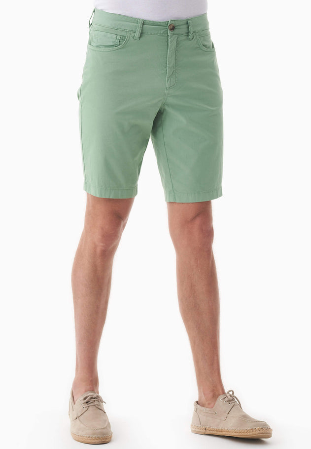Heren Regular fit Short Matcha Green