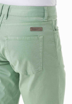 Heren Regular fit Short Matcha Green
