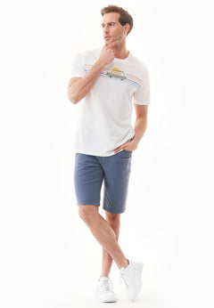 Heren Regular fit Short Vintage Blue
