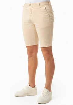 Heren Slim fit Chino short Beige