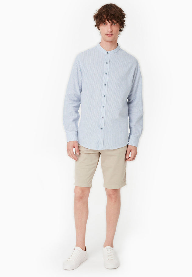 Heren Slim fit Chino short Feather Beige