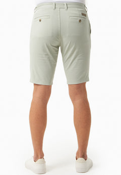 Heren Slim fit Chino short Green Moss