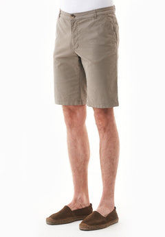 Heren Slim fit Chino short Smokey Olive