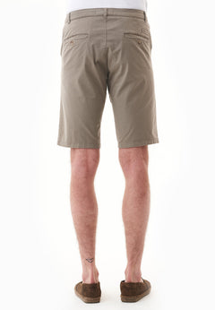 Heren Slim fit Chino short Smokey Olive
