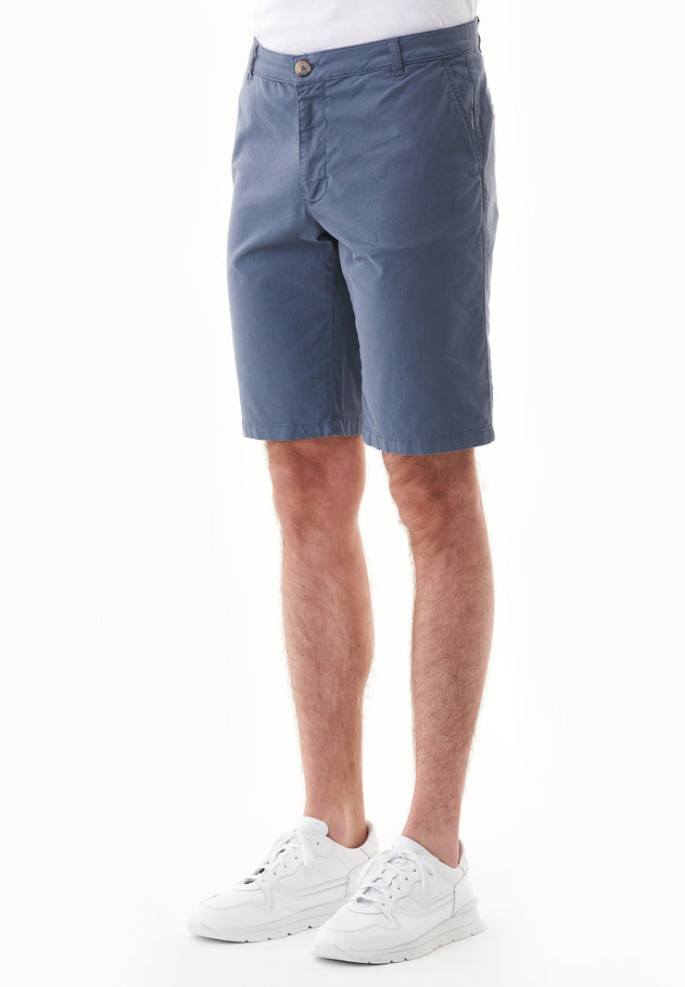 Heren Slim fit Chino short Vintage Blue