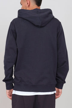 Men's Hoodie With A Zipper Blue