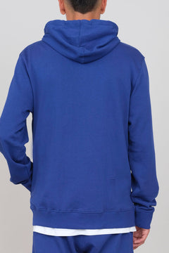 Men's Hoodie With A Zipper Royal Blue