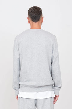 Long Sleeve Crewneck T-Shirt Grey