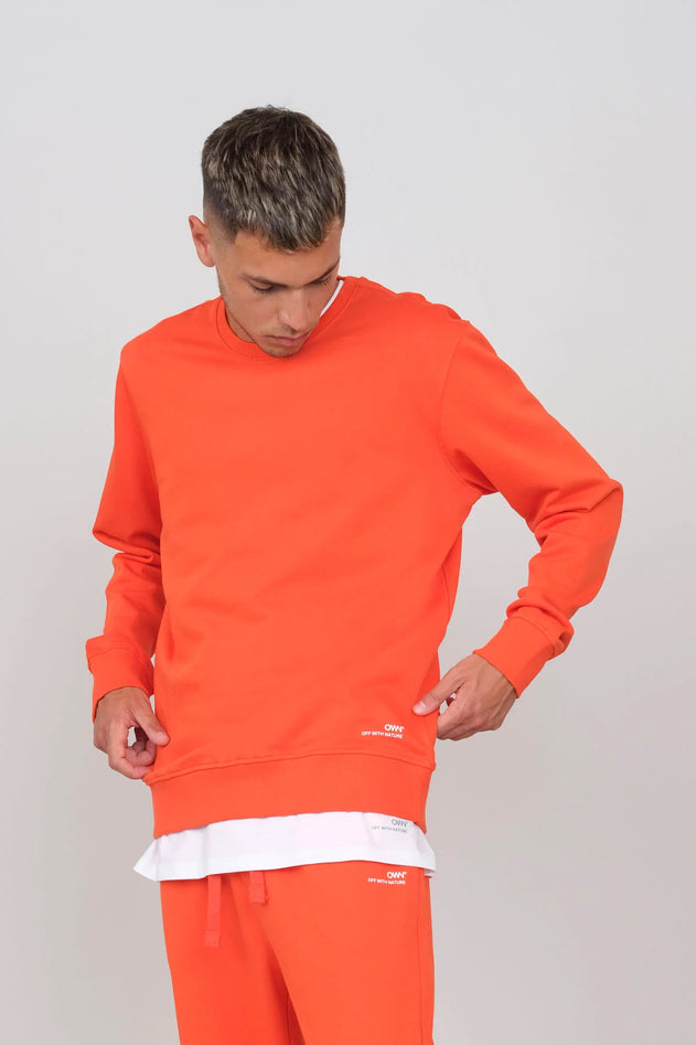 Men's Crewneck Sweatshirt Tomato