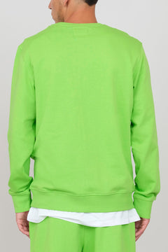 Men's Crewneck Sweatshirt Apple Green