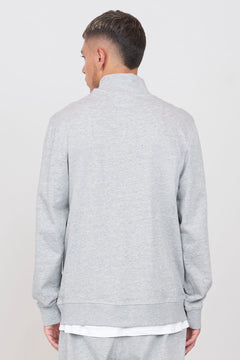 Men's Sweatshirt With A Zipper Grey